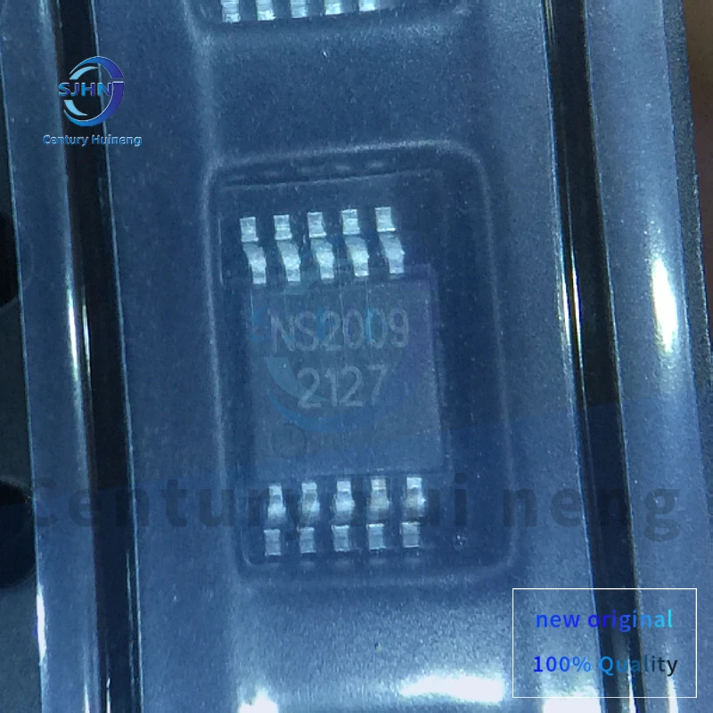 5 Pz Nuovo Originale Ns2009 4 Fili Resistivo Touch Screen Controller Chip Ic Interfaccia I2C Msop-10