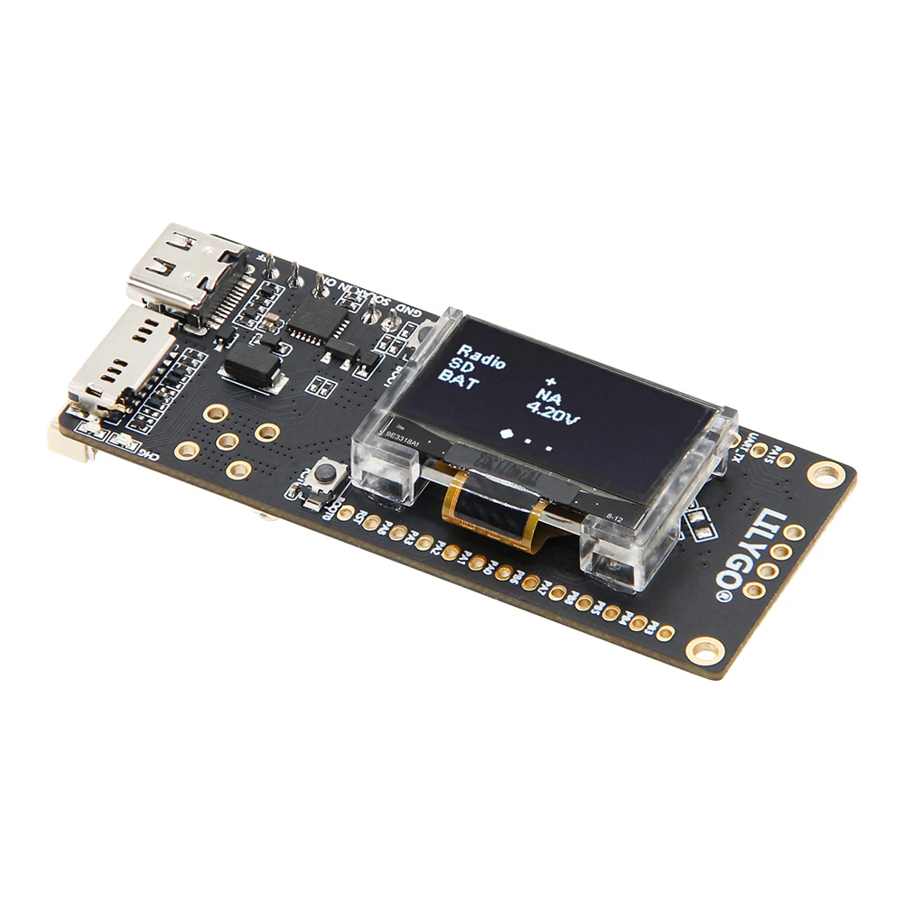 LILYGO® T3 STM32 온보드 개발 보드, 0.96 인치 SSD1315 드라이버, 12C OLED, 옵션 433MHz, 868MHz, 915MHz 주파수 대역, T3 STM32 LoRa