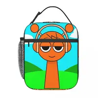 Incredibox Sprunki Insulated Lunch Bag for Children Office Funny Game Storage Food Box Multifunction Cooler Thermal Lunch Box 1