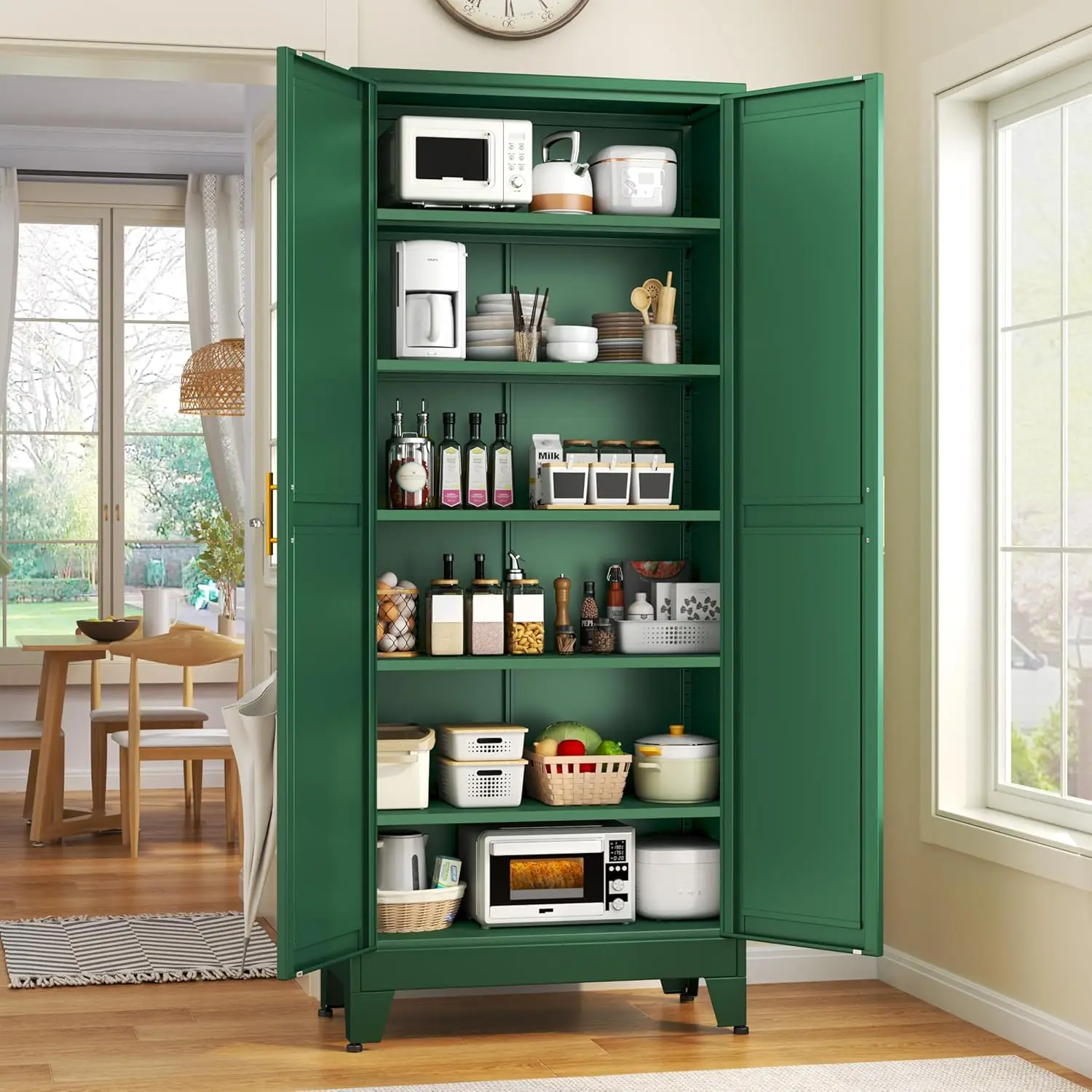 Tall Storage Cabinets with Doors and Shelves: Real-World Solutions for