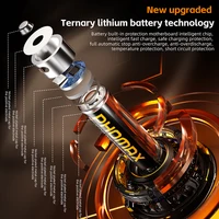PHOMAX 1.5V Lithium Batteries 4200mWh 1150mWh AA/AAA USB Type-C Li-ion Rechargeable Battery Remote Control Electric Toy Mouse 2