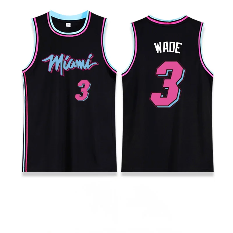 Mens Jersey Men's Sleeveless Basketball Vest Breathable Quick Drying T-shirt Hot Team City Edition No. 3 Jersey Loose Sports Training Shirt