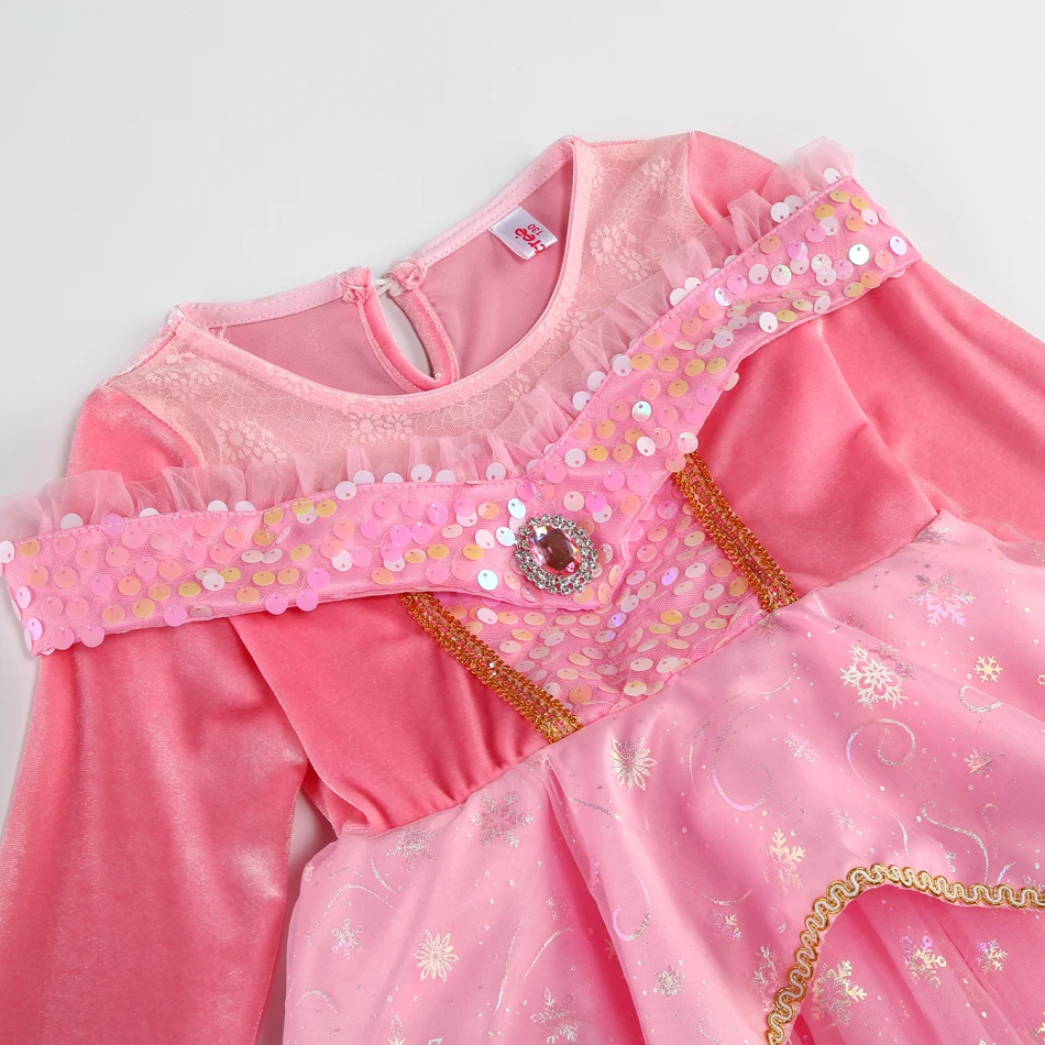Ciao Abito Costume Carnevale Principessa D'Austria Sissi Rosa Bambina