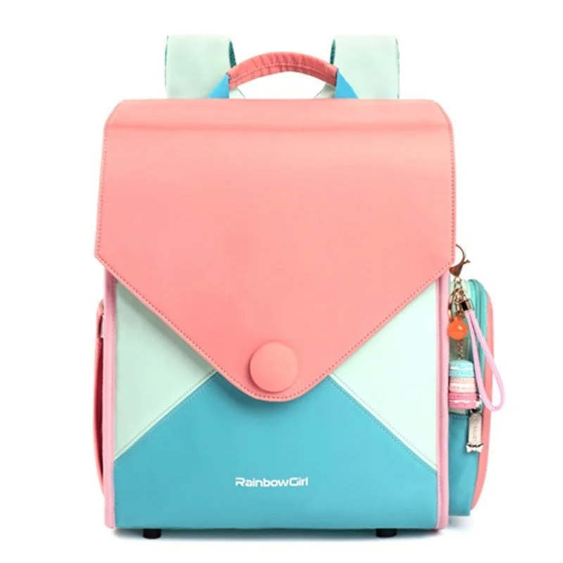 

2023 New Fashion Backpack Girls School Bags Children Backpacks Kids Back Pack Girl Textbook Bag Primary Mochila Escolar
