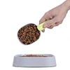Multifunctional Dog Food Cat Food Shovel Spoon Feeding Spoon Sealed Bag Clip Creative Measuring Cup Curved Design Easy To Clean 3