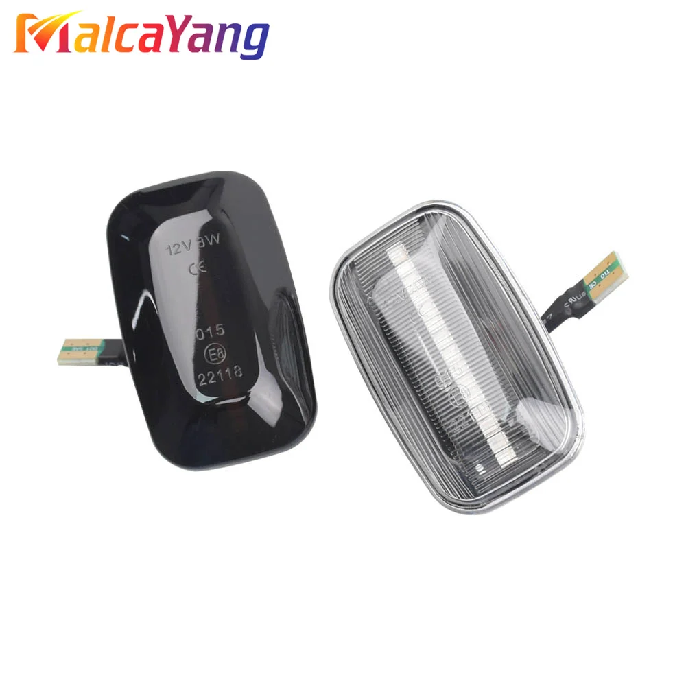 2 Stück für Toyota Land Cruiser Landcruiser 70 80 100 Serie Dynamische LED-Seitenmarkierungsleuchten Fließende Blinkleuchten – Detail 6