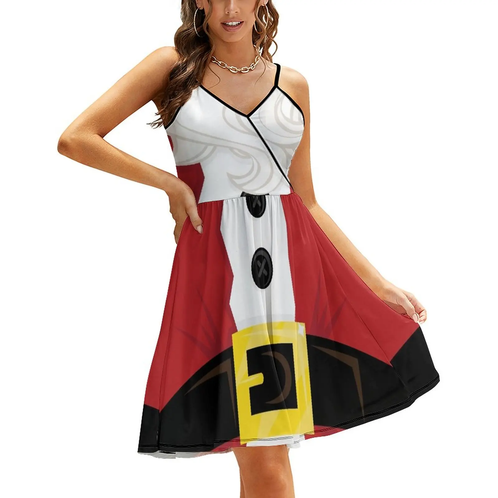 

Xmas santa Belly Sling Dress party dresses women summer dress daily