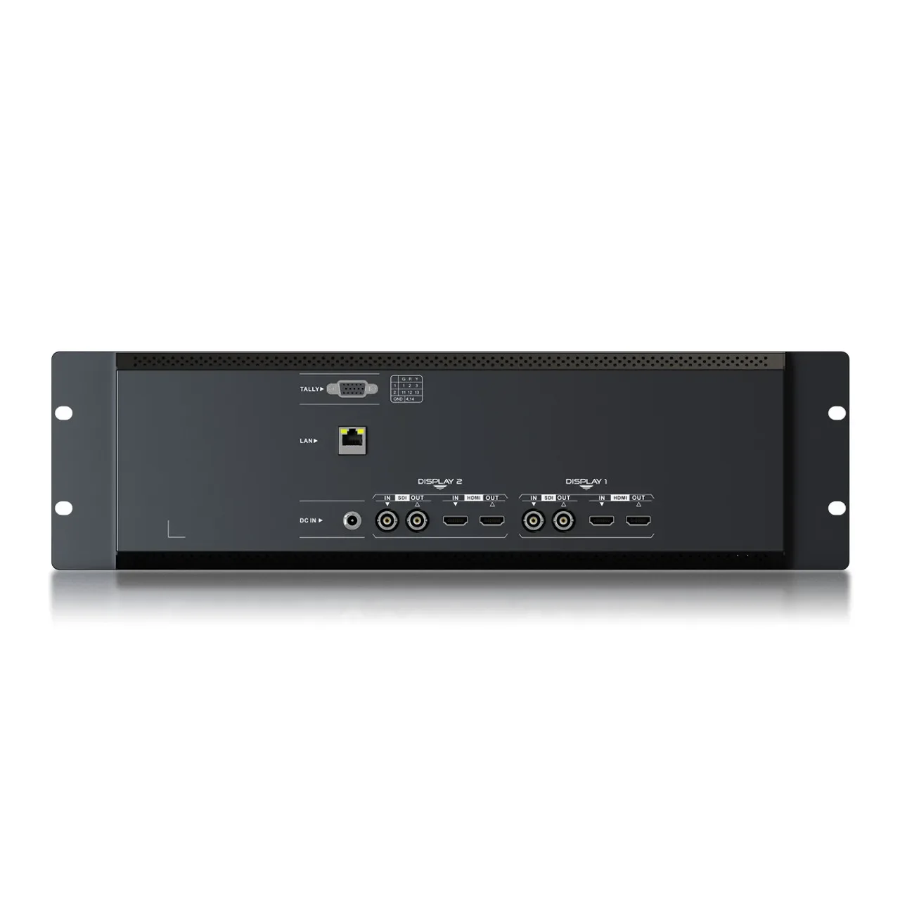 LILIIPUT RM7026-12G Dual 7 inch 3RU rackmount 12G SDI monitor