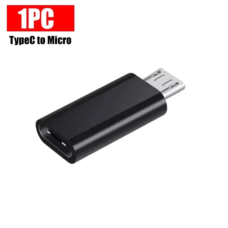Compact Micro USB to Type-C Adapter Connector