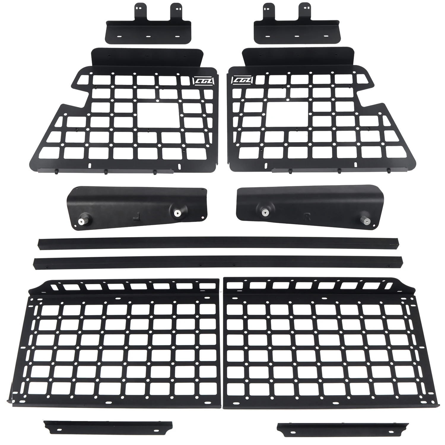 Car Rear Trunk Molle Storage Panel Organizer car trunk organizer,trunk organizer,car interior organizer Fit for Mitsubishi Pajero V93 V97 2007-Car Accessories
