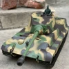 3888A  Remote Control Tank German King Tiger RC Battle War Military Vehicle Truck Car with Metal Steel Wave Box Smoke Shooting 1