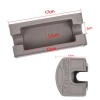 Powermotor Fit 1-1/8 Motocross Handlebar Bar Pad Sponge Chest Protector Cross Bar For Renthal Dirt Pit Bike Handlebar 2
