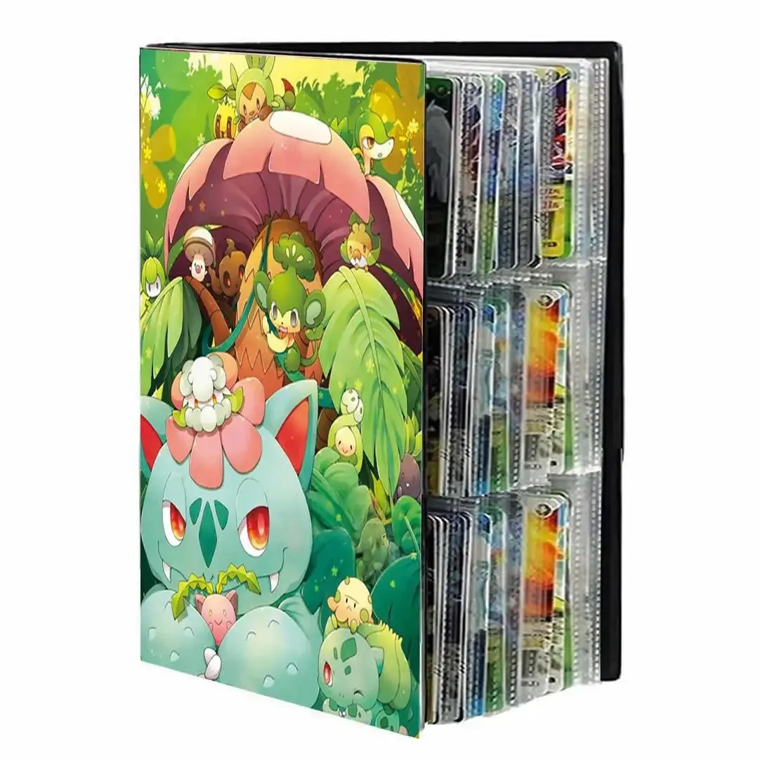 Anime-Themed 9-Pocket Card Album with 540-Card Storage Capacity