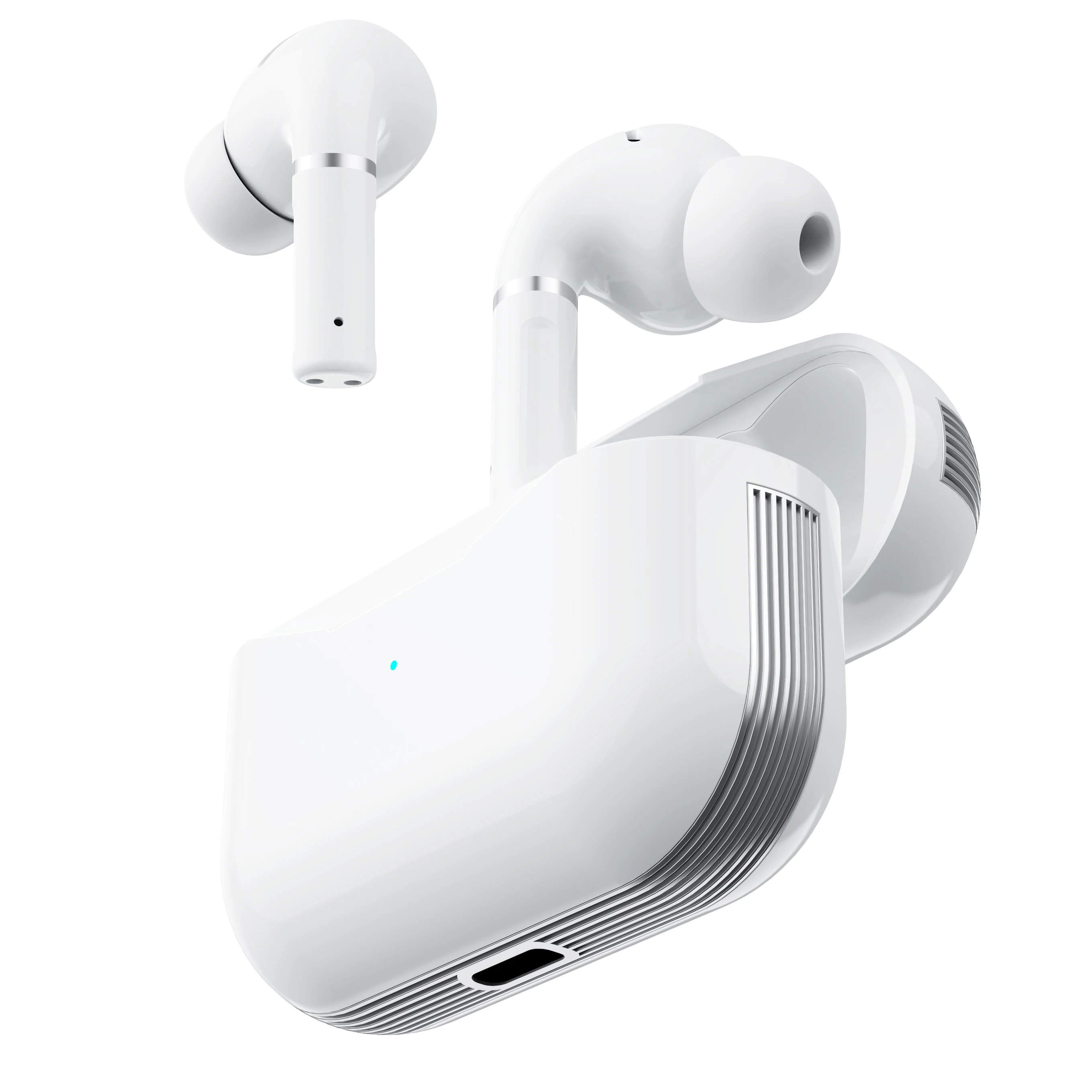 

smabat-S10 wireless headset with TWS, Bluetooth 5.2 headset, stereo, active noise reduction, smart fingerprint, touch control, n