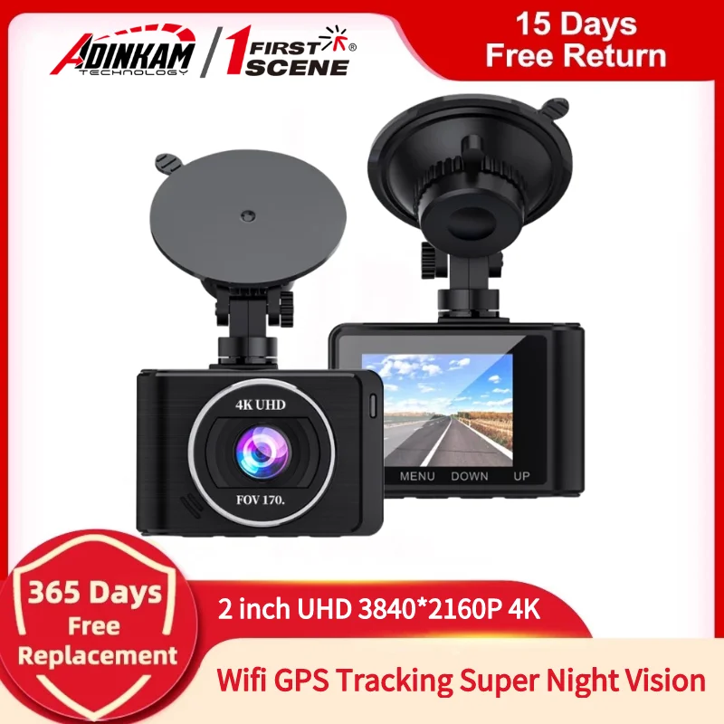 4K Dash Camera With Sony Night Vision -VAVA