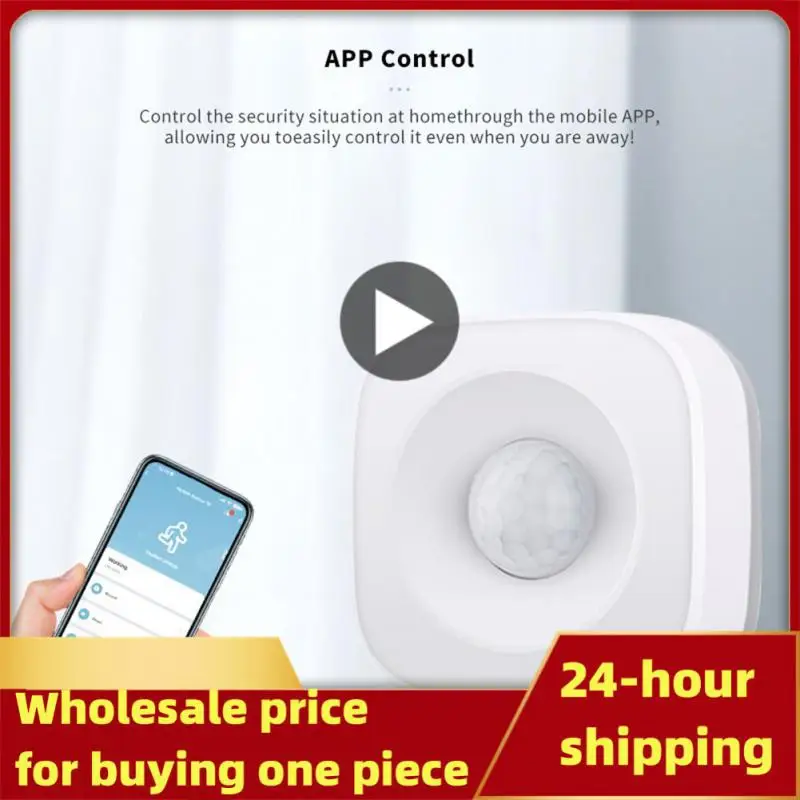 

Tuya Alexa Motion PIR Sensor Detector Smart Life APP Human Body Movement Wireless Security System Works With Home