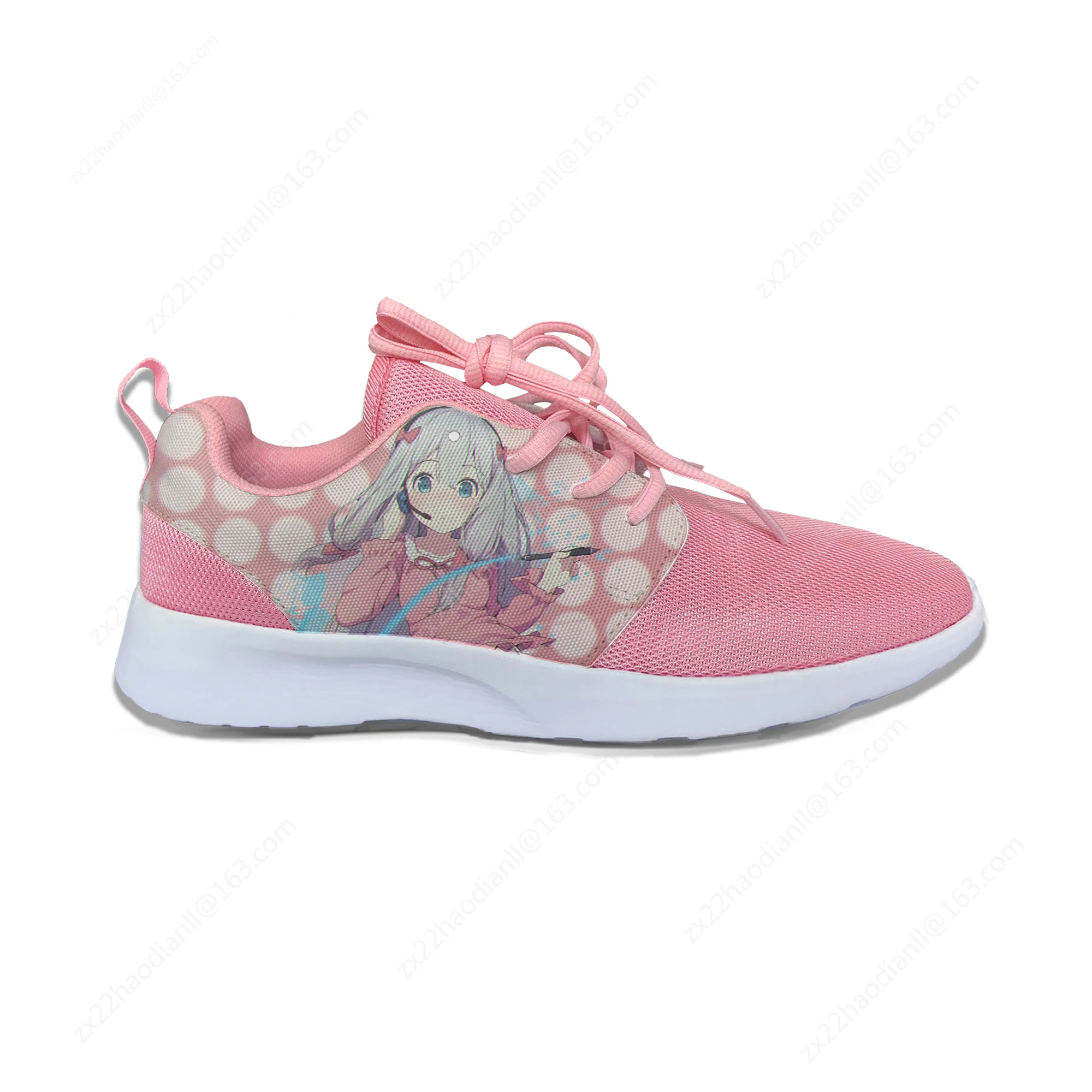 Eromanga Sensei Anime Hot Cute Fashion Sport Running Shoes Lace Up Breathable Lightweight Mesh Sneakers 3D Print For Women