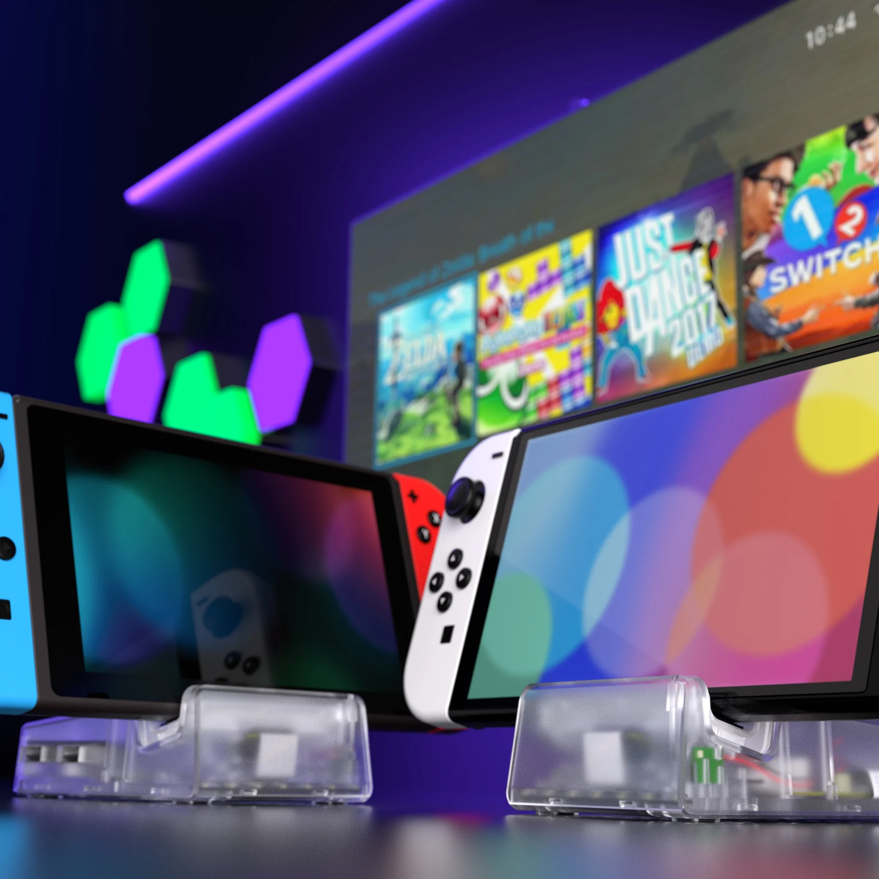 Ekstremalny zestaw AiryDocky DIY wymienne etui do stacji dokującej Nintendo Switch, przenośna obudowa Mini Dock Shell do przełącznika Nintendo OLED