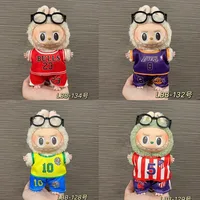 New Labubu Clothes Football basketball jerseys Idol V1 V2 V3 Dolls Clothing Accessories 15/17cm Plush Doll Universal （No dolls） 1