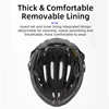 "ROCKBROS" Radfahrhelm, komfortabel-atmungsaktiv-einstellbarer Kopfumfang für MTB-Rennrad-E-Bike UNISEX 6