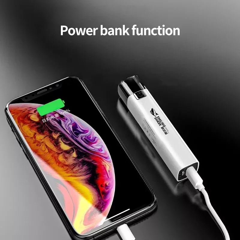 USB 충전식 미니 휴대용 LED 손전등, 초강력 조명, 가정용 장거리 야외 조명, 보물 충전