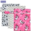 Waterproof Reusable Wet Bag Printed Pocket Nappy Organizers Travel Wet Dry Bags 25x20cm Small Diaper Bag Wet Clothing Mommy Bag 1