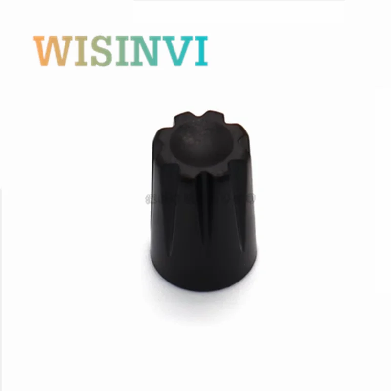 Description Picture 5 of item10PCS Plastic Knob Cap Diameter 12mm Height 18mm Potentiometer Encoder Knob Without Indication Mark D Inner Hole 6MM