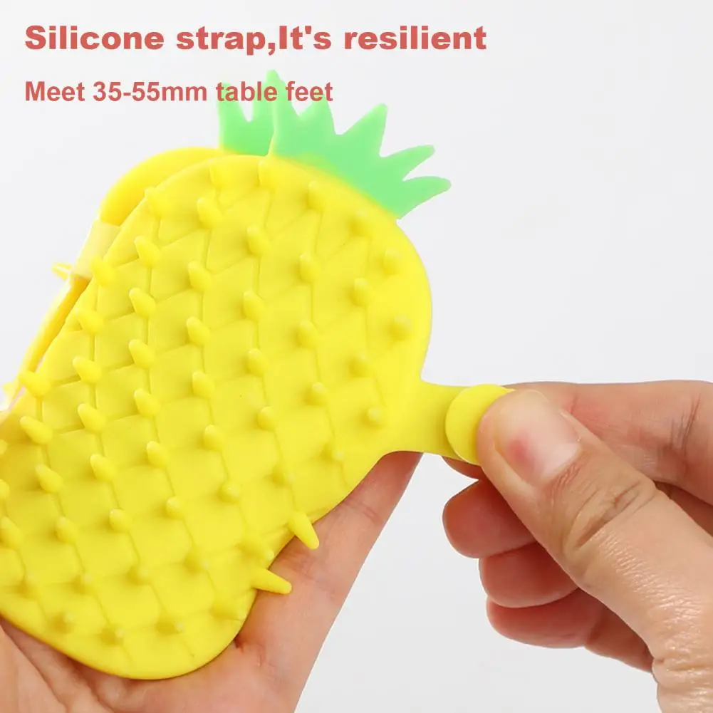 

Cat Scratching Comb Silicone Cat Comb for Corner Table Legs Climbing Frame Self Brush Tickling for Pet Shedding for Shedding