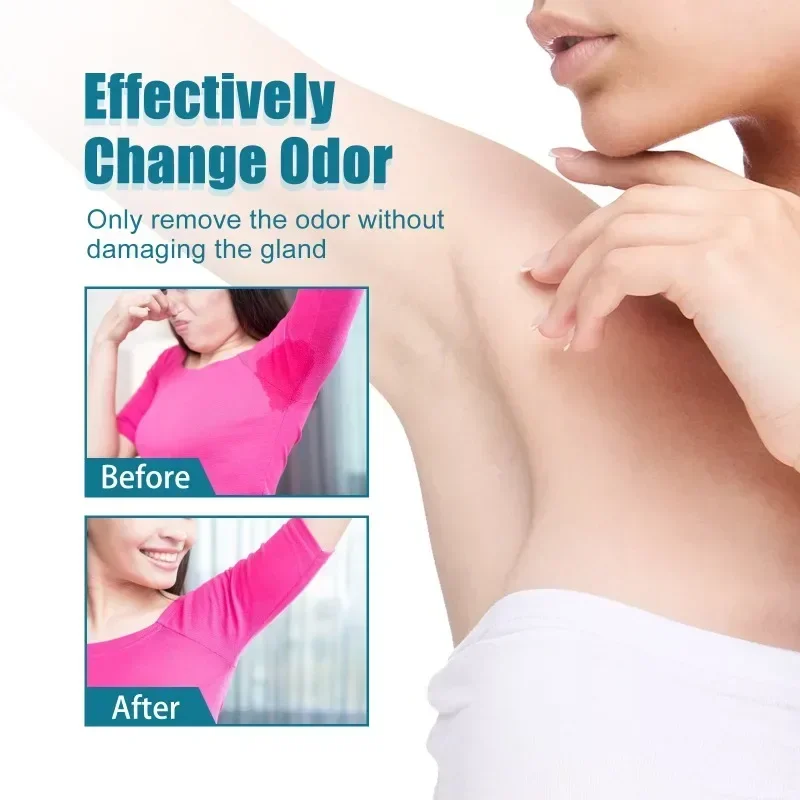 

Sdatter Underarm Antiperspirant Deodorant Roll On Summer Armpit Anti Sweat Roller Women Men Travel Reduce Sweat Odor Lasting Aro