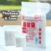 0.1mm Thick Reclosable Zip Lock Plastic Bags Transparent Vacuum Storage Bag for Home Supermarket Food Seal Organizer Ziplock Bag 1