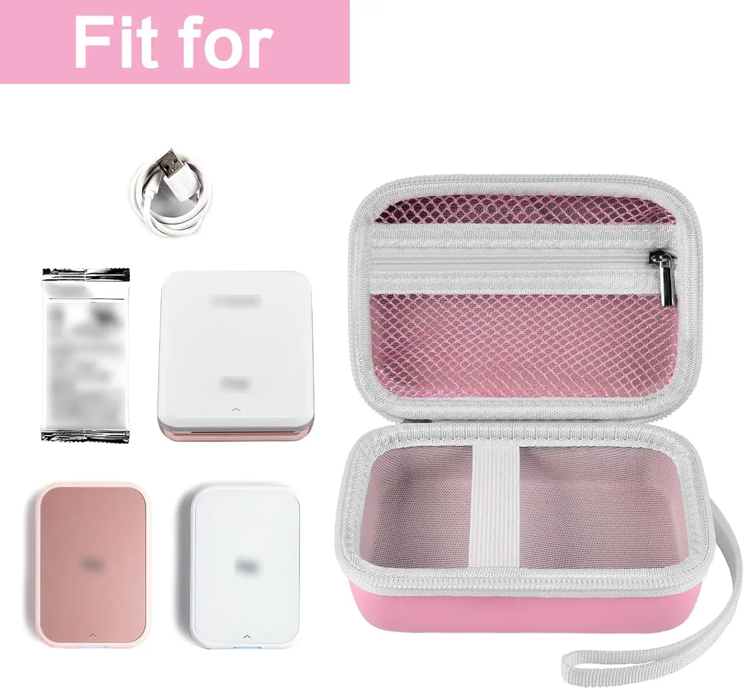 Case Compatible with Canon Ivy 2 Mini Photo Printer/for KODAK Step/for Ivy CLIQ + 2 CLIQ 2 Mobile Wireless Bluetooth Instant instant camera printer case