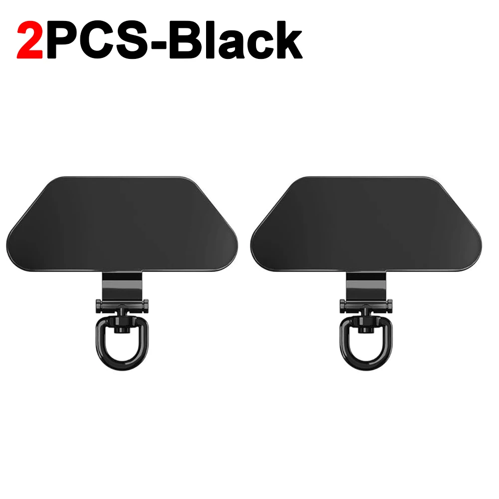 Ultra Thin Stainless Steel Rotating Phone Charm and Wrist Strap Holder