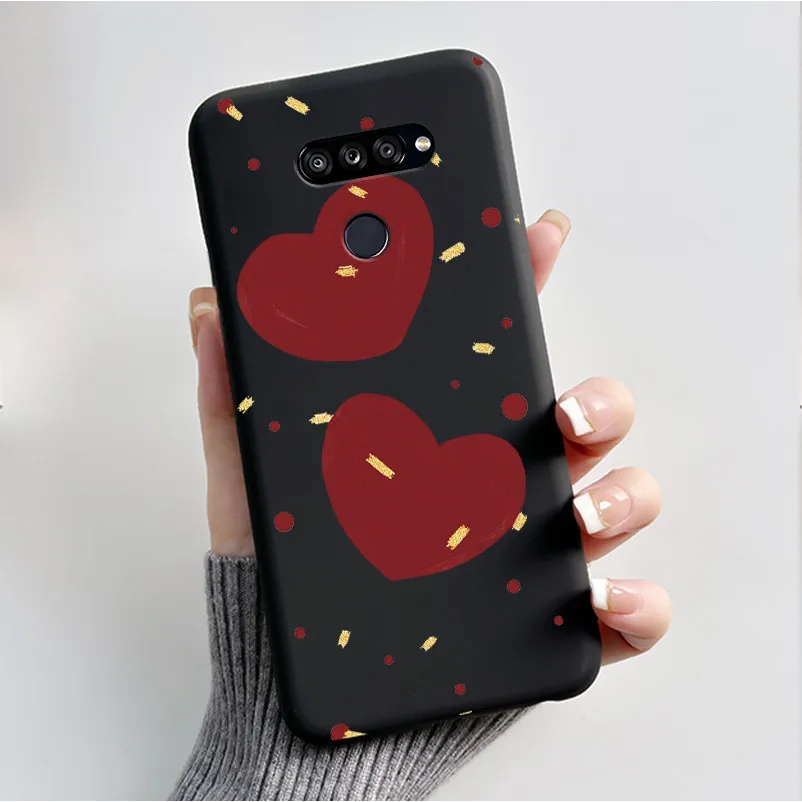Fashionable Black Silicone Bumper Cover with Butterfly Flower Design - Soft Phone Case