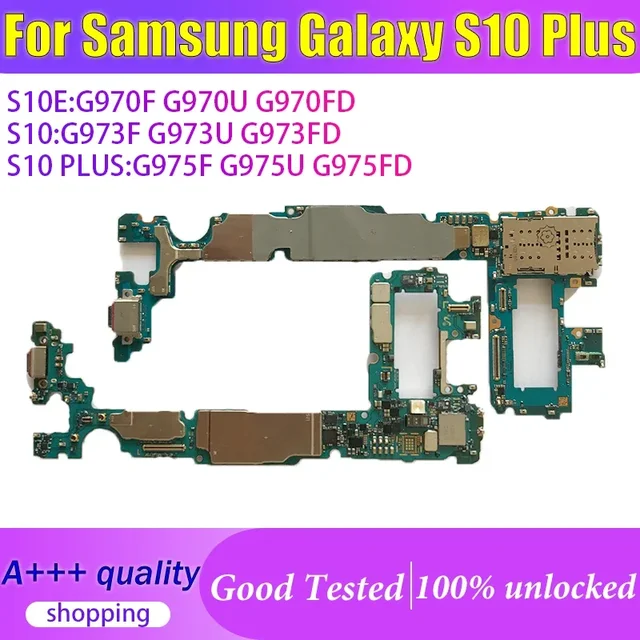 Galaxy S10e Motherboard Plate Full Unlocked Motherboard For