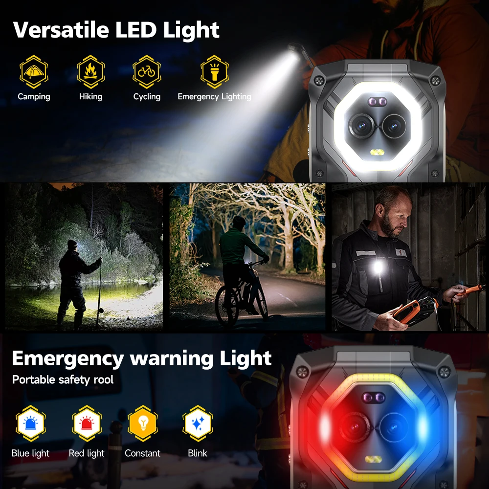 Ulefone Armor Mini 20 4G Rugged Phone 4.7Inch 16GB+256GB 64MP Night Camera Smartphone Android 14 6200mAh Mobile phone NFC 33W