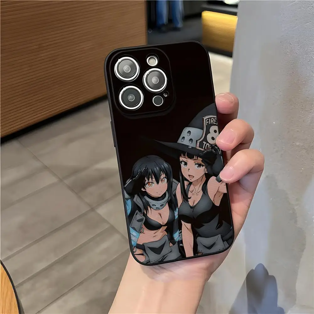 Fire Force Shockproof Soft Phone Case Cover
