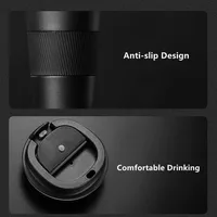 380ml/510ml Double Stainless Steel Coffee Thermos Mug with Non-slip Case Car Vacuum Flask Travel Insulated Bottle 4