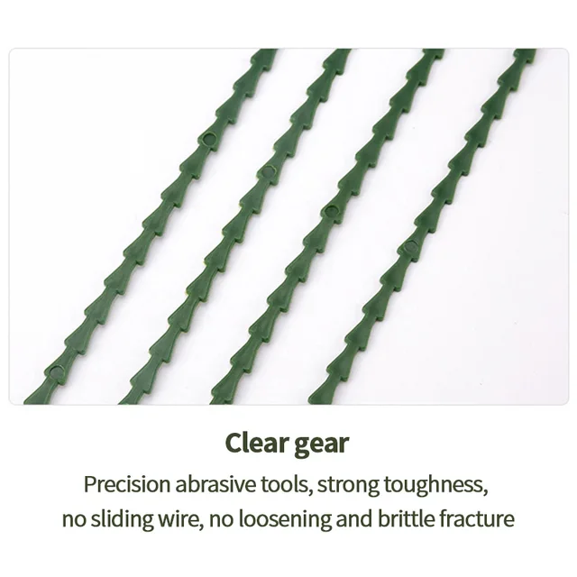 10/20/50/100Db Önzáró Műanyag Nyakkendő Állítható Növényi Kábelkötés Újrafelhasználható Kerti Kábel Zip Hurok Huzalcsomagolása - Image 4