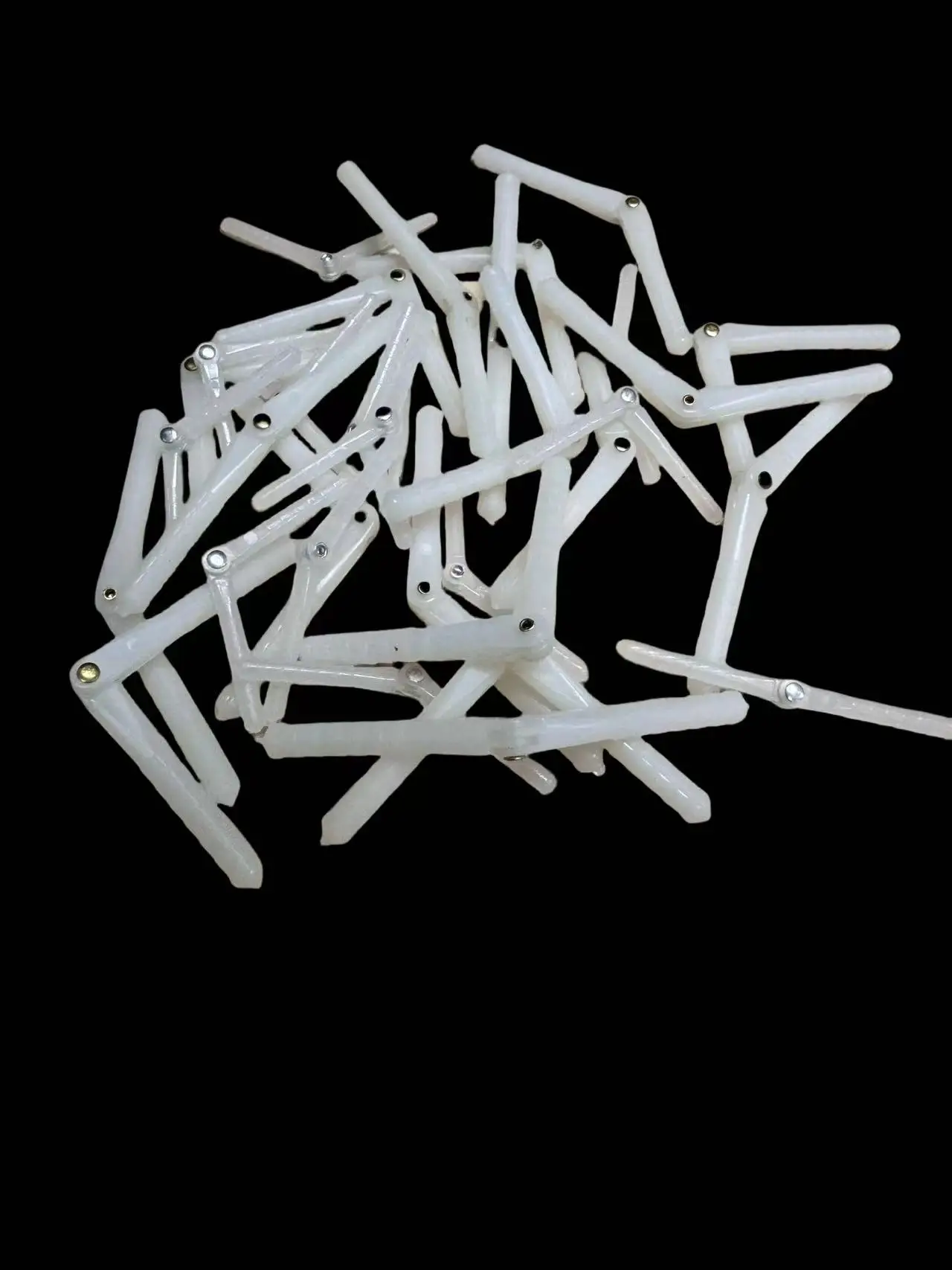 10 Stück superleichte Scharniere für RC-Flugzeuge, D2,5 x L48 x B10 mm und D4,5 x L67 x B12 mm, runde Modell-Flugmodellbauteile mit Drehzapfen