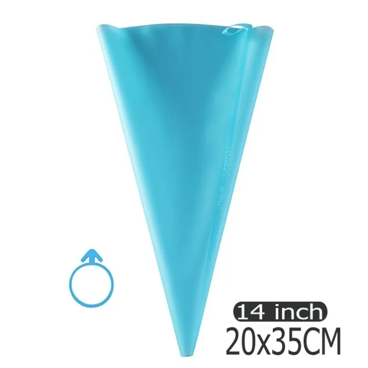 Reusable Silicone Pastry and Icing Bags - Baking and Decorating Tools