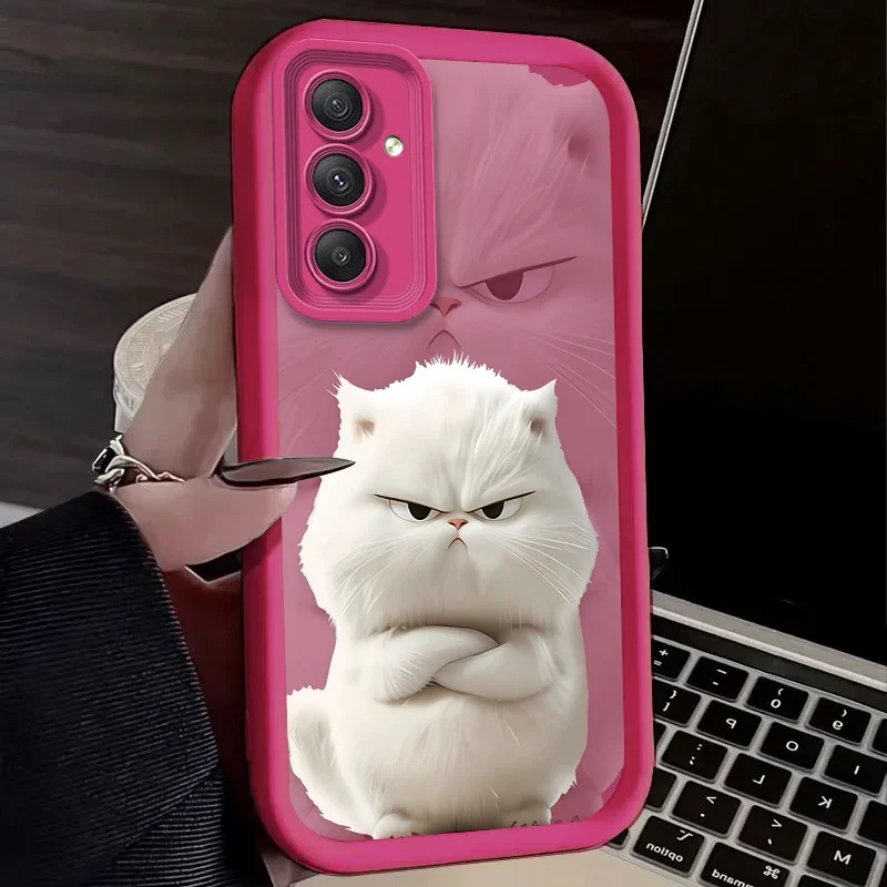 Adorable Black & White Cat Phone Case