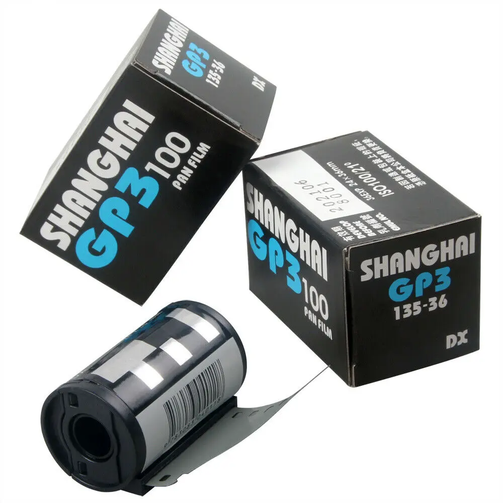 Black And White Film 1/3/8 Rolls 35mm Film