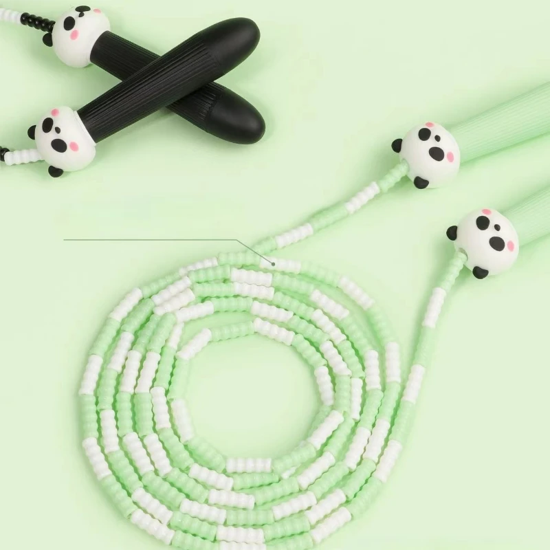 

Skipping Rope Bamboo Joint Panda Lovable Adjustable Children Adult Examination Exercise Fitness Weight Loss