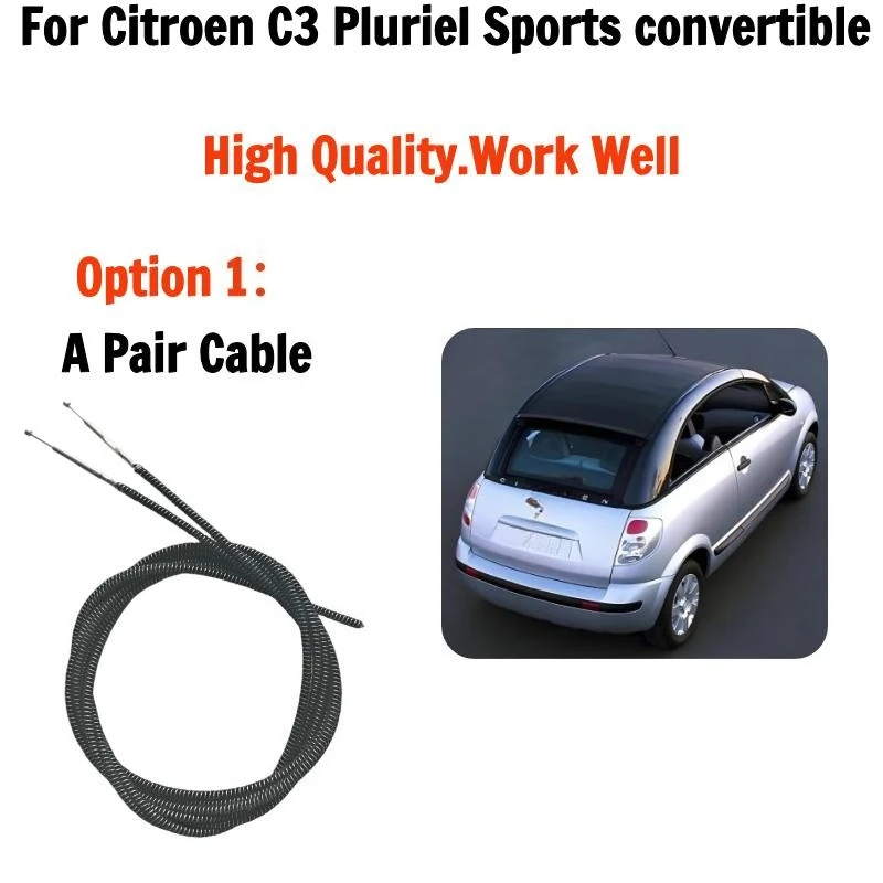 SVA073 Sunroof Cable Fit For Citroen C3 Pluriel Sports convertible