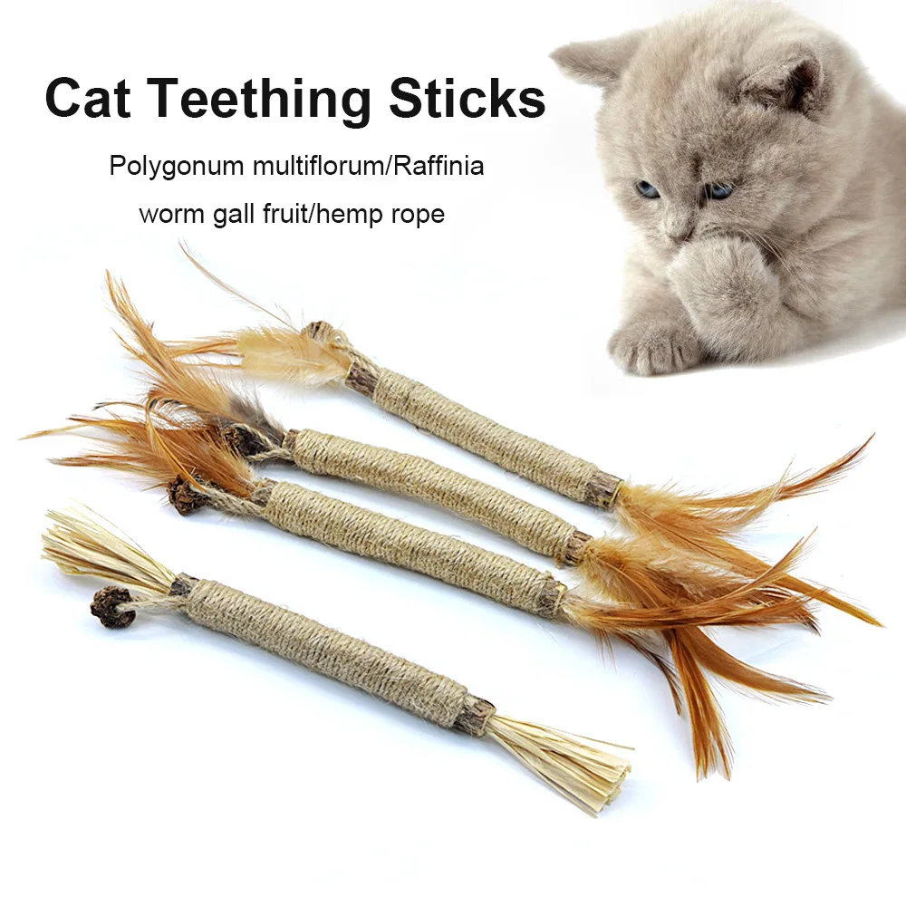 

Деревянная Полигональная палочка для кошачьей мяты, игрушка для кошачьей мяты, моляр, закуски, кошачья мята, чистка зубов, игрушка для домашних животных