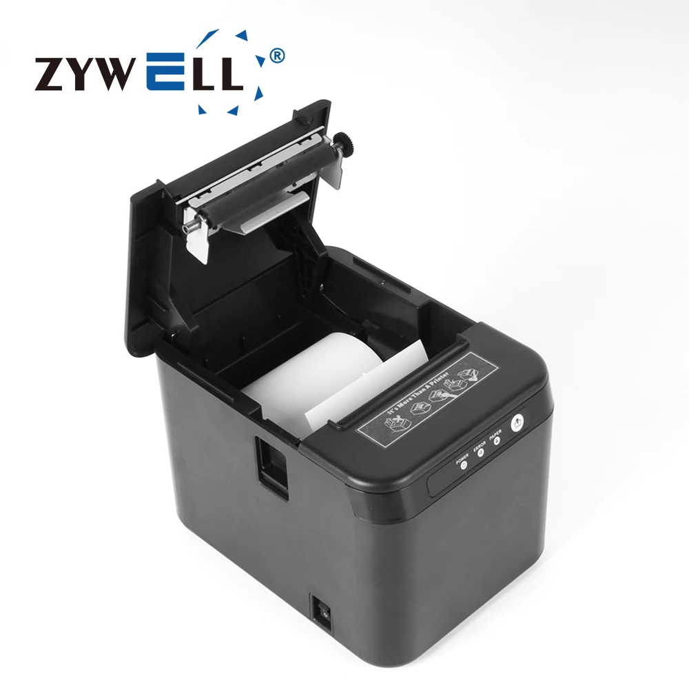 저렴한 잉크리스 80mm 영수증 프린터 Impresora Trmica ZY-Q821 USB 감열식 POS 영수증 프린터