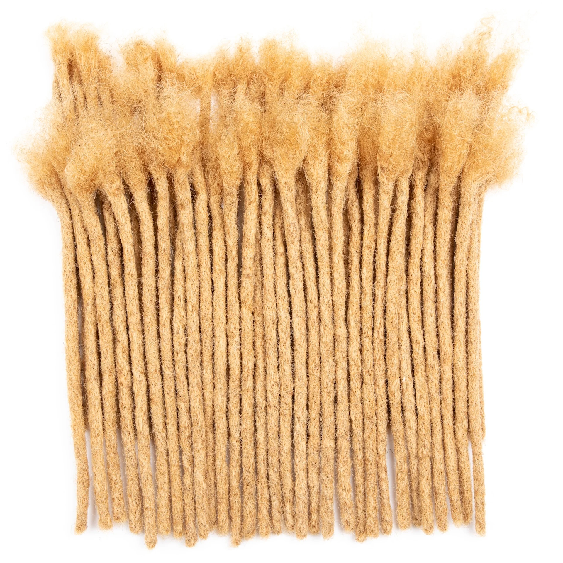 

27# Pre Colored Thickness Dreadlocks Extensions Human Hair Permanent Dreads Locs Hair Extensions 4-18 Inch 27#