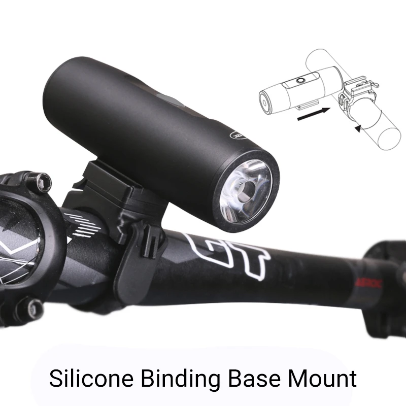 Bicycle Light 300Lumen Bike Headlight Power Bank Flashlight Handlebar USB Charging MTB Road Cycling Highlight TX 300