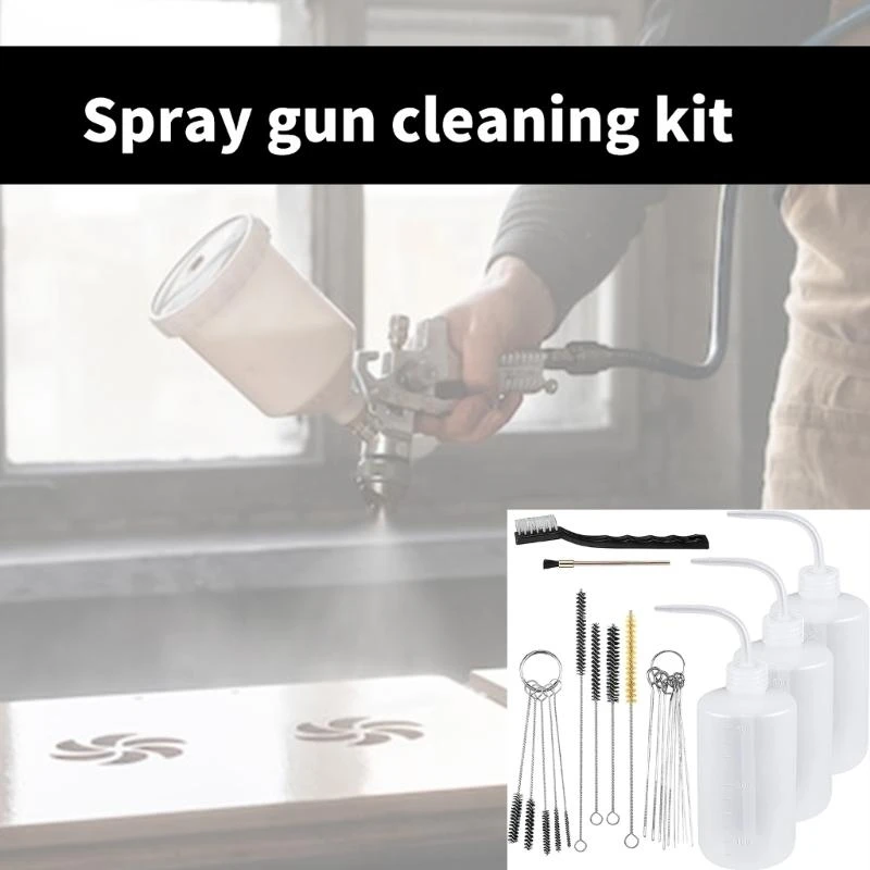 24Pieces Practical Sprayer Cleaning Solution for Artistics and Enthusiasts