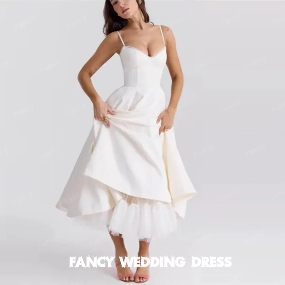 Elizabeth Sin Tirante Novio Gasa Vestidos Salvia Polvorienta Tallas Grandes